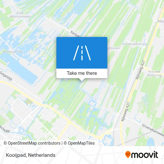 Kooijpad map
