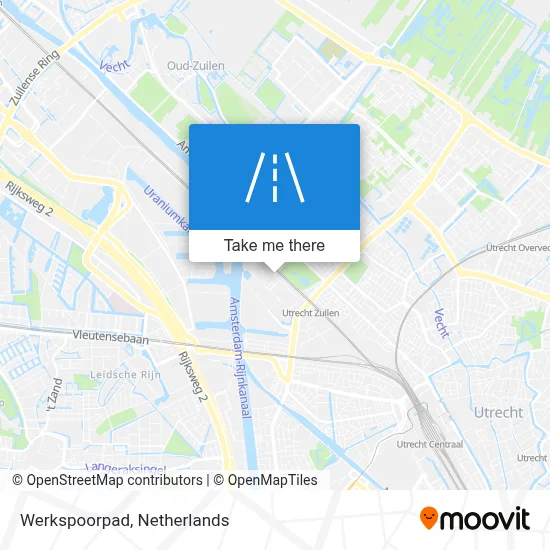 Werkspoorpad map
