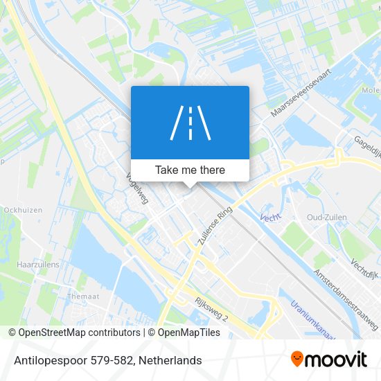 Antilopespoor 579-582 map