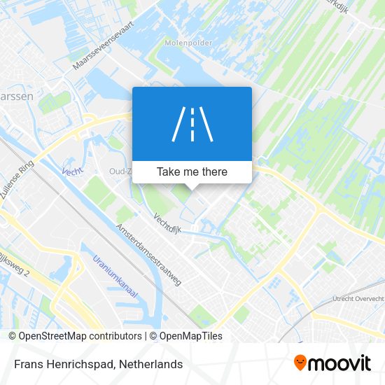 Frans Henrichspad map