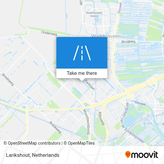Larikshout map