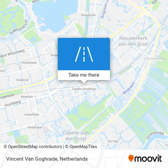 Vincent Van Goghrade map