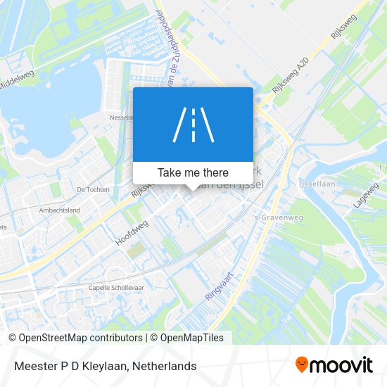 Meester P D Kleylaan map