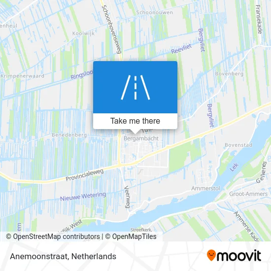 Anemoonstraat map