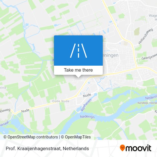 Prof. Kraaijenhagenstraat map