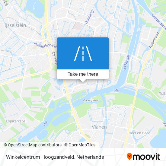 Winkelcentrum Hoogzandveld map