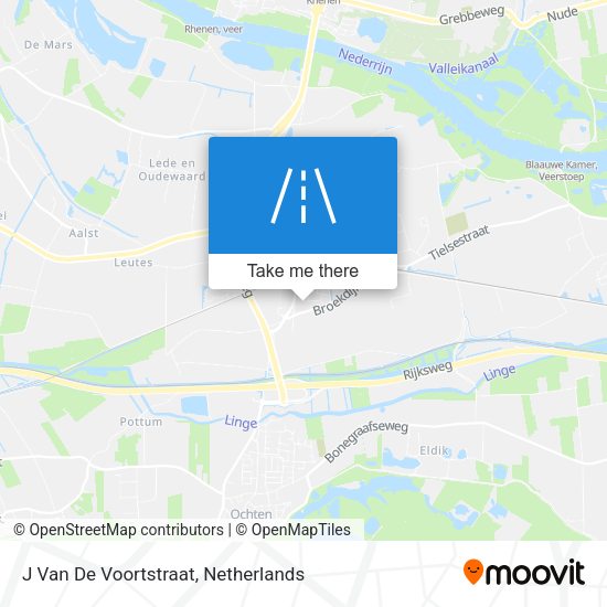 J Van De Voortstraat map