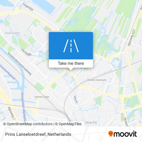 Prins Lanseloetdreef Karte