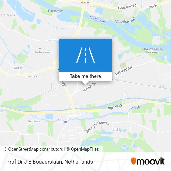 Prof Dr J E Bogaerslaan map