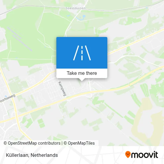 Küllerlaan map