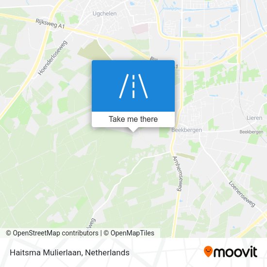 Haitsma Mulierlaan map