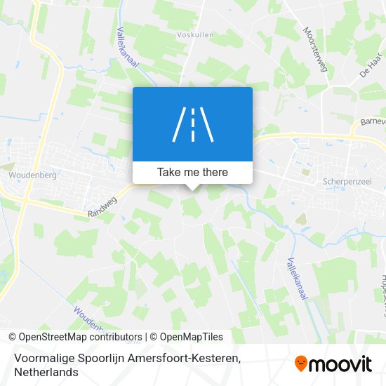Voormalige Spoorlijn Amersfoort-Kesteren map