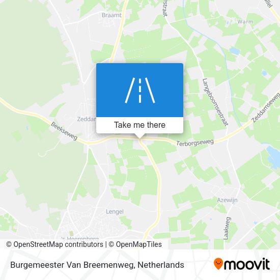 Burgemeester Van Breemenweg map