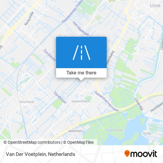 Van Der Voetplein map