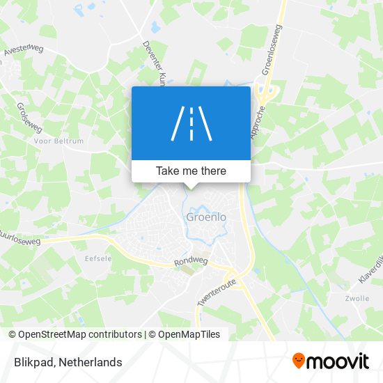 Blikpad map