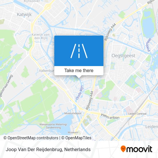 Joop Van Der Reijdenbrug map
