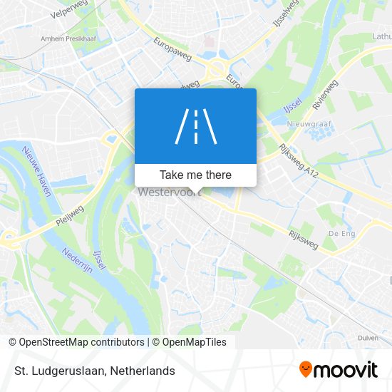 St. Ludgeruslaan map