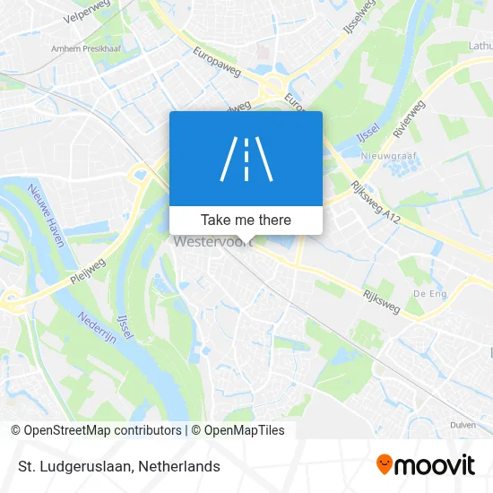 St. Ludgeruslaan map