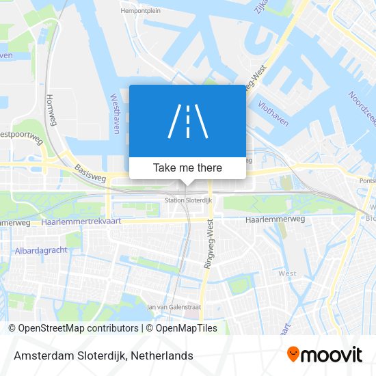 Amsterdam Sloterdijk map