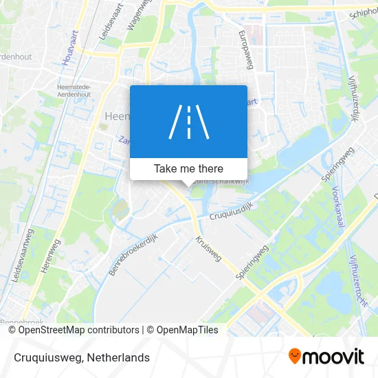 Cruquiusweg map