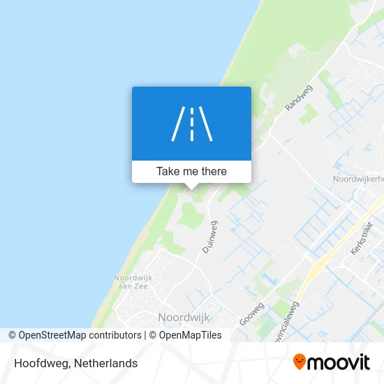 Hoofdweg map