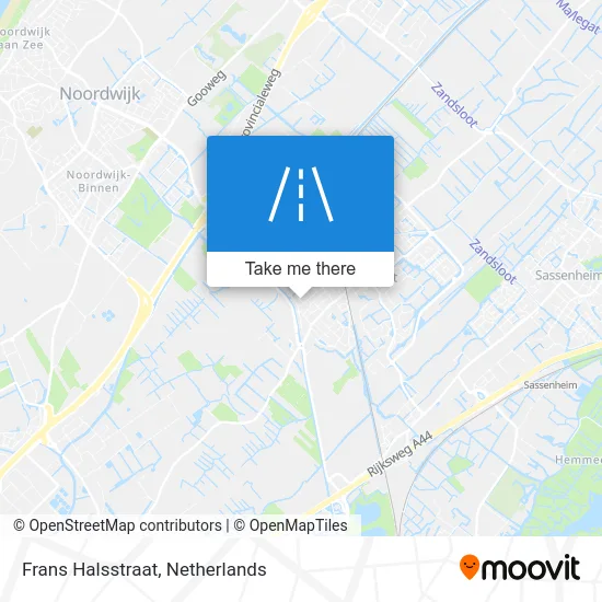 Frans Halsstraat map