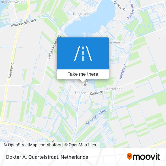 Dokter A. Quartelstraat map