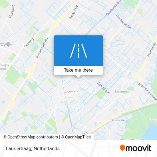 Laurierhaag map