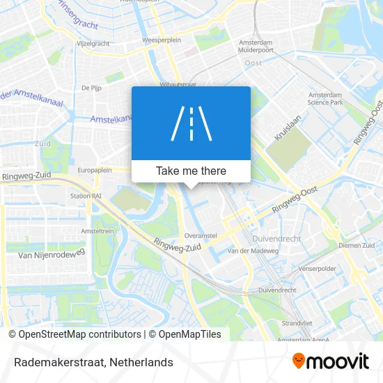 Rademakerstraat map