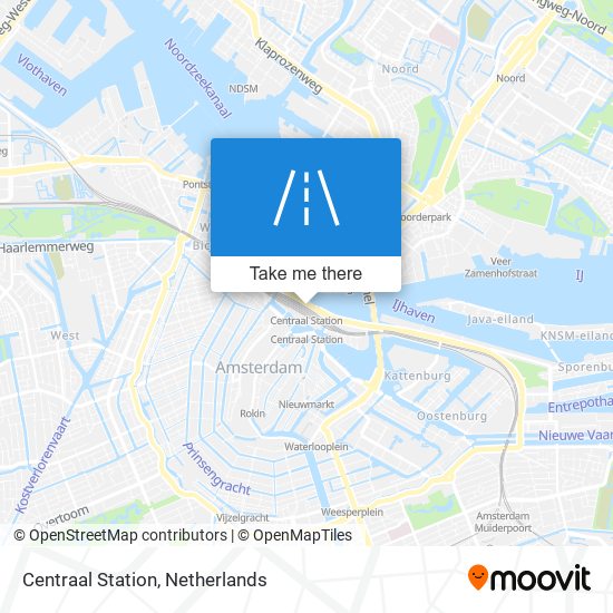 Centraal Station map