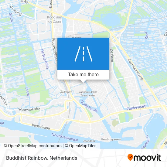 Buddhist Rainbow map