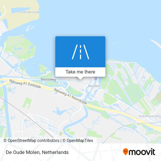 De Oude Molen map