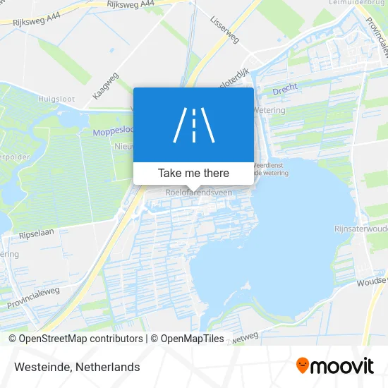 Westeinde map