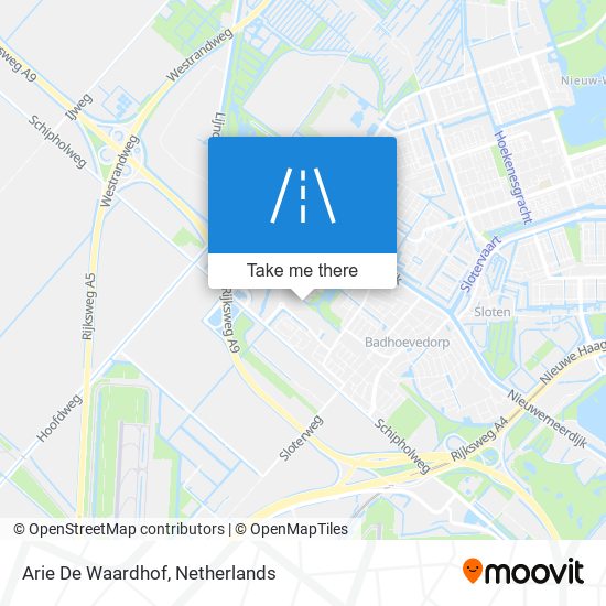 Arie De Waardhof map