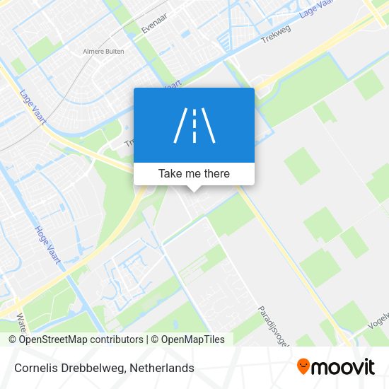 Cornelis Drebbelweg map