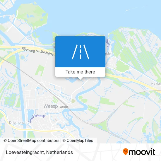 Loevesteingracht map