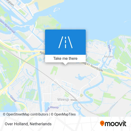 Over Holland map