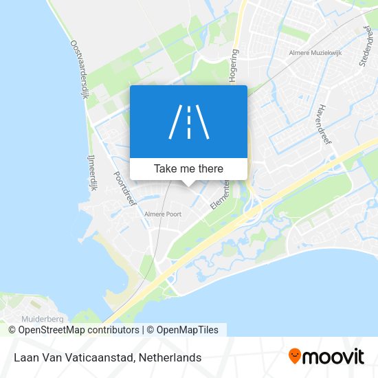 Laan Van Vaticaanstad map