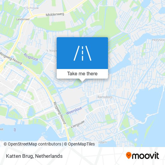 Katten Brug map