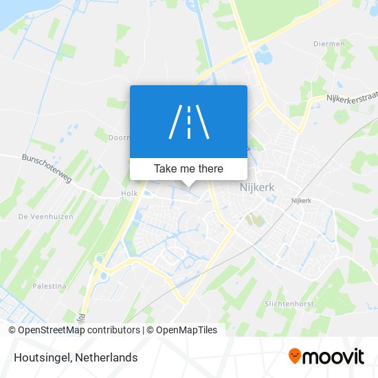 Houtsingel map