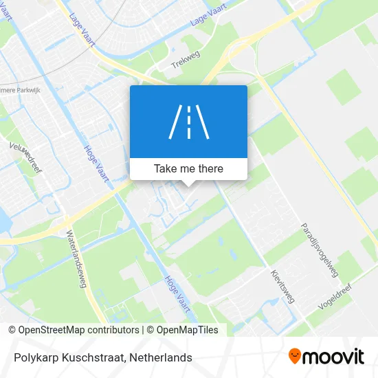 Polykarp Kuschstraat map