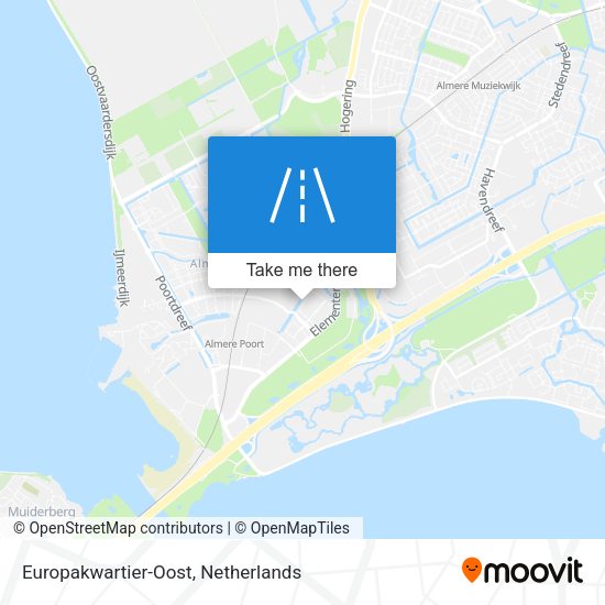 Europakwartier-Oost map