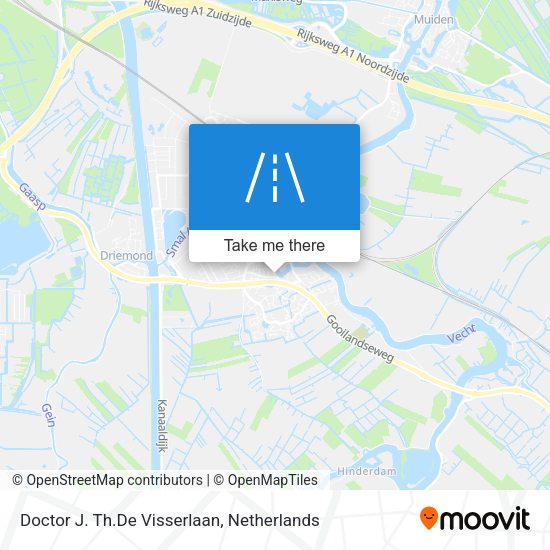 Doctor J. Th.De Visserlaan map