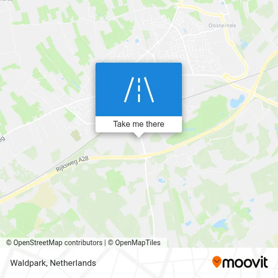 Waldpark map