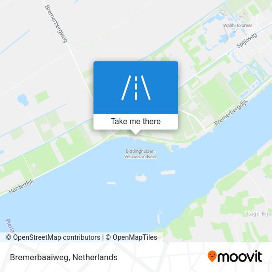 Bremerbaaiweg map