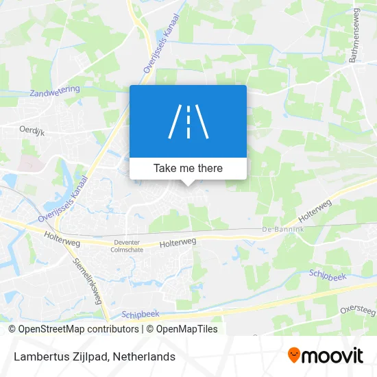 Lambertus Zijlpad map