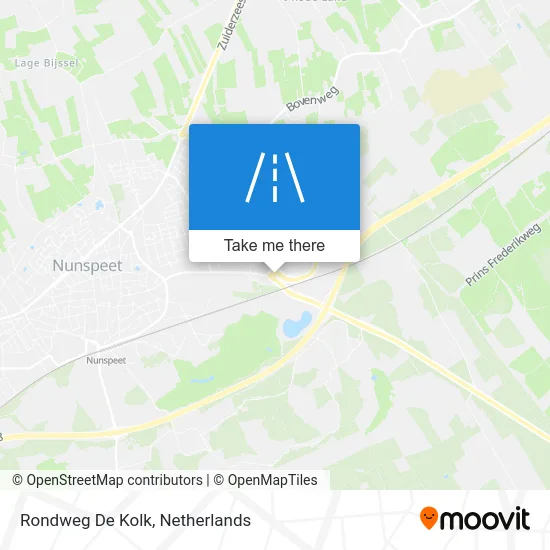 Rondweg De Kolk Karte