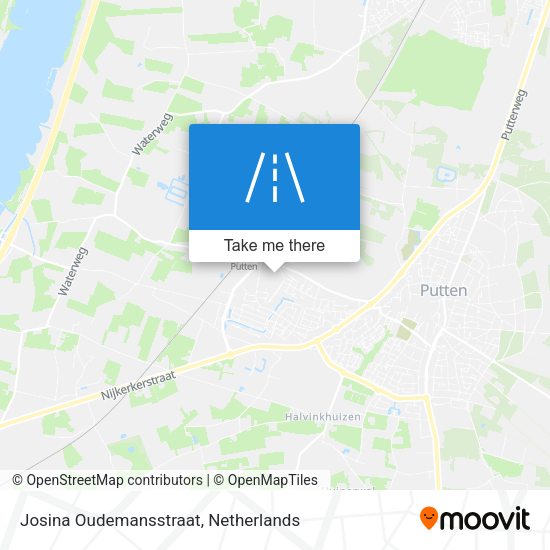 Josina Oudemansstraat map