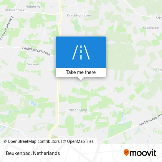 Beukenpad map