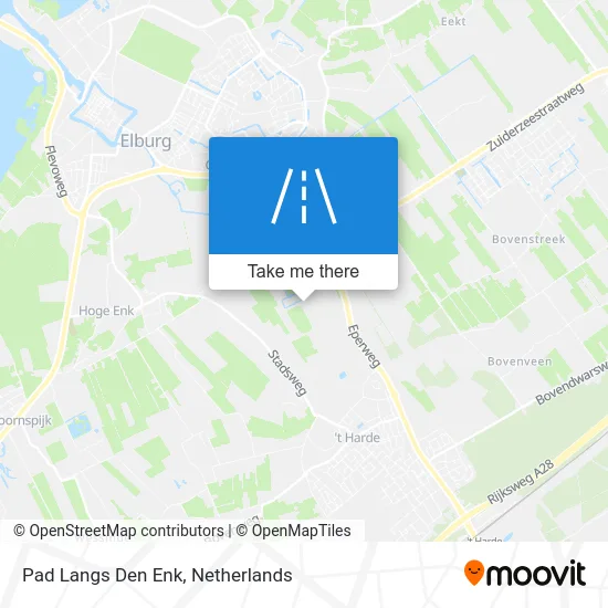 Pad Langs Den Enk map